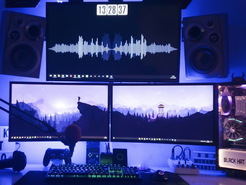 LAN arena full of gamers